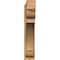 Ekena Millwork Olympic Block Rough Sawn Outlooker, Western Red Cedar, 8"W x 42"D x 42"H OUT08X42X42OLY05RWR - alternate 2